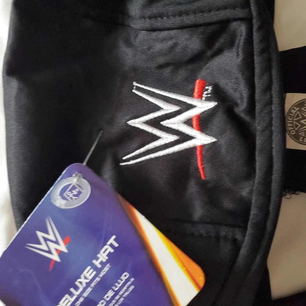 WWE WRESTLING BASH DELUXE CLOTH HAT‎ ~ Birthday Party Supplies Favors Costume